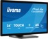 IIYAMA Monitor ProLite T2438MSC-B2 / 23.8", 1920 x 1080, IPS, 120 Hz, 5 ms, HDMI, DisplayPort, dodirni, crna